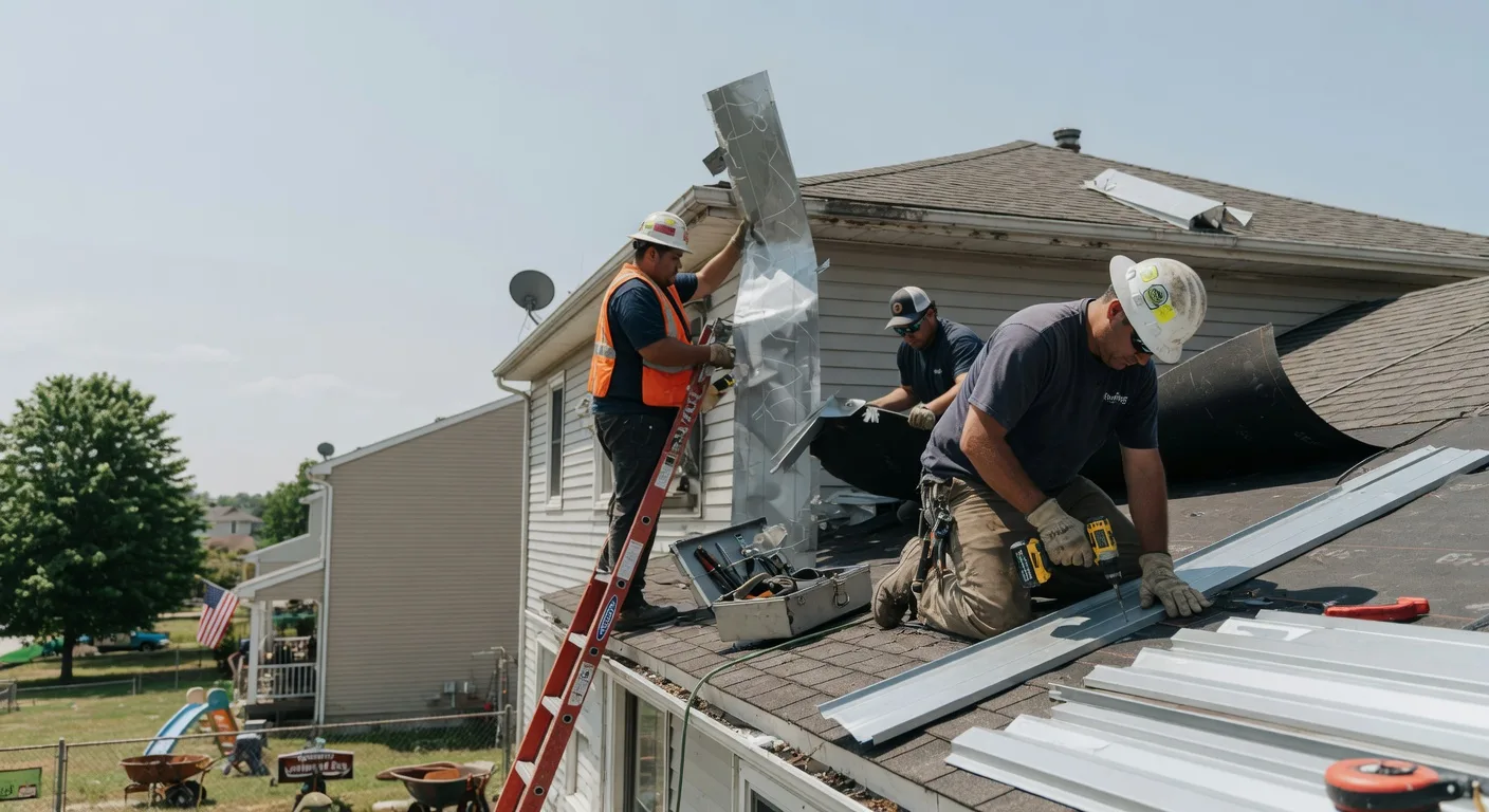 Metal Roof Repair in Wampsville, NY